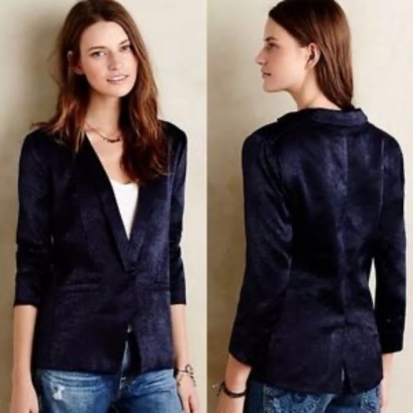 Capulet Jackets & Blazers - Capulet x REVOLVE Notch Collar Navy Blue Blazer Jacket Size M